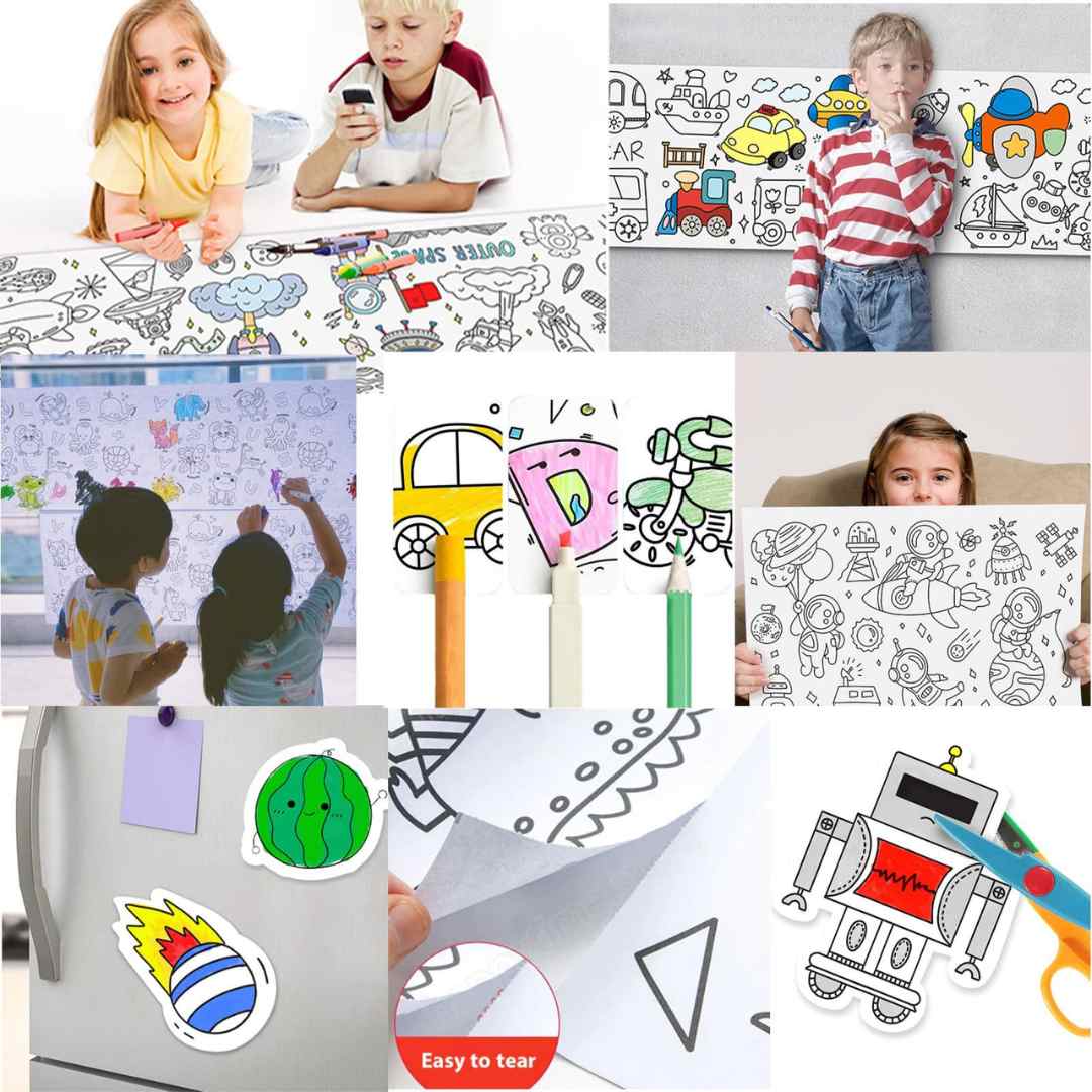 Tegnerulle til børn: Frigør kreativiteten uden grænser!