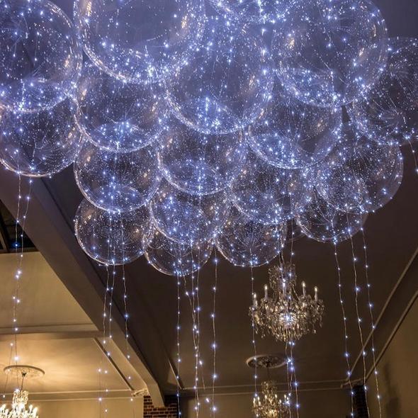 Baloane LED reutilizabile pentru a ilumina petrecerile dvs. (X10)