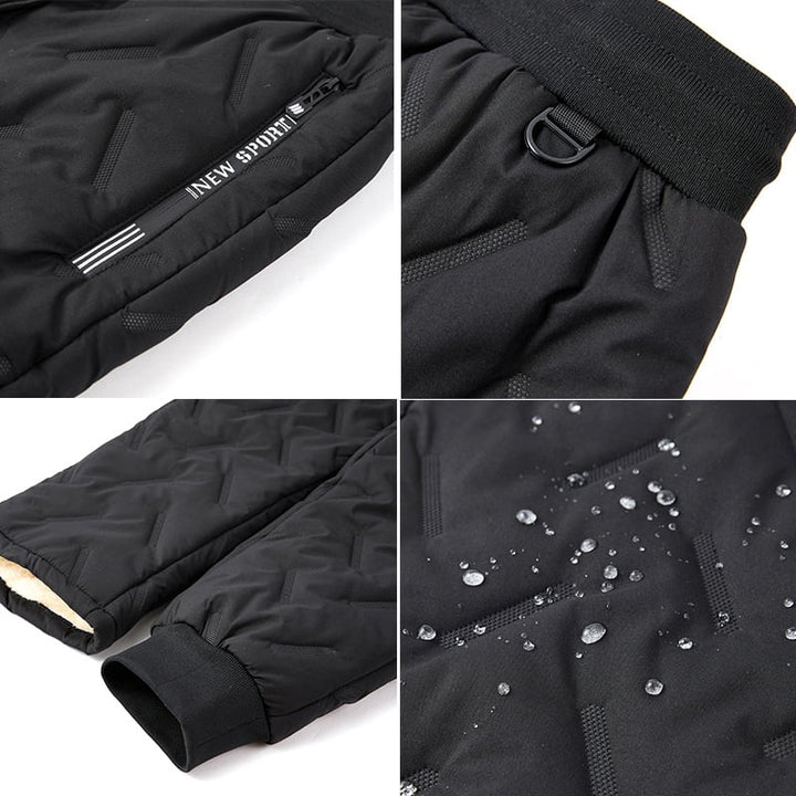 Unisex vinter fleecebukser