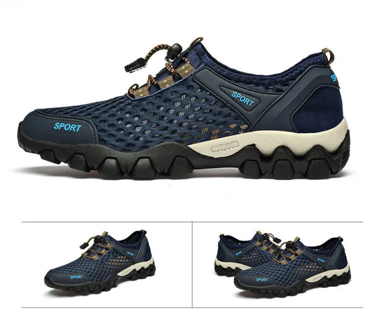 Orthopädische Wanderschuhe mit schnelltrocknendem Material