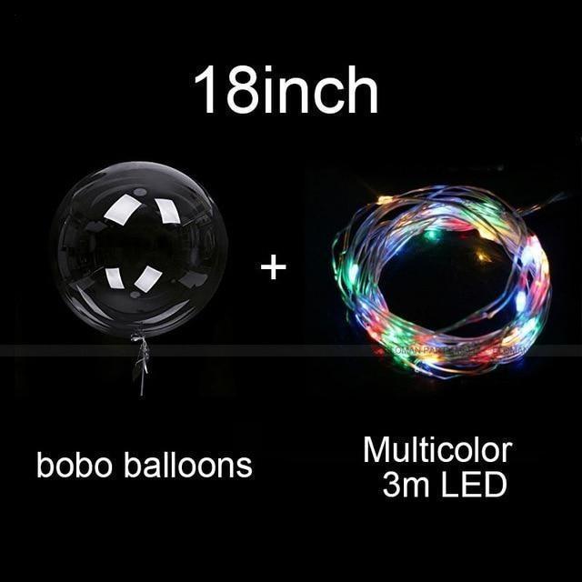 Baloane LED reutilizabile pentru a ilumina petrecerile dvs. (X10)