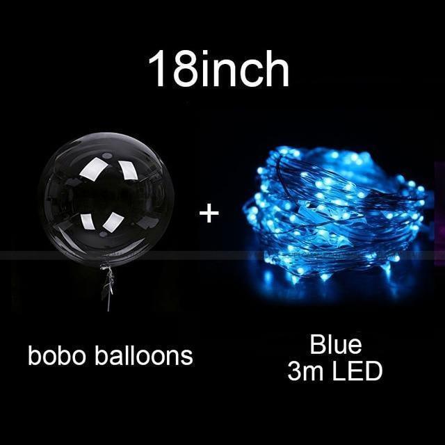 Baloane LED reutilizabile pentru a ilumina petrecerile dvs. (X10)