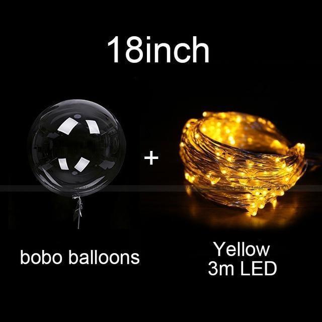 Baloane LED reutilizabile pentru a ilumina petrecerile dvs. (X10)